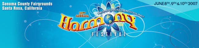 Harmony
                  Festival logo